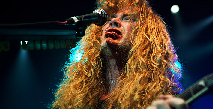 Megadeth's Dave Mustaine opens mouth, inserts foot, surprises nobody. |  Fluffrick